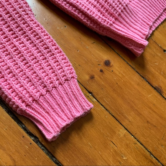 Atmosphere Pink Knit Sweater with Spikes 💖🤘🖤 - Picture 4 of 10